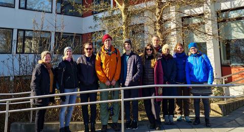 BEFoRE hópurinn heimsækir Landbúnaðarháskólann